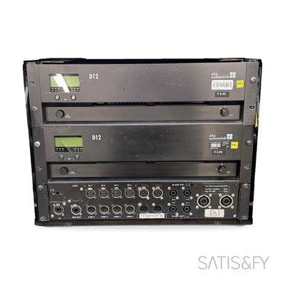 d&b D12 2-fach Rack 4x NL4 / 1x NL8